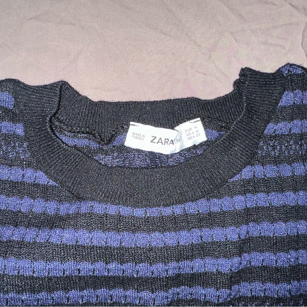 Blue dress from Zara size medium